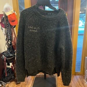 Obey Olive Green Crewneck Sweater